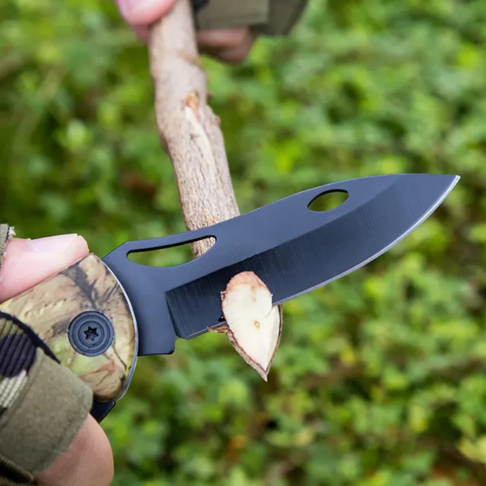 Folding Survival Knife – Saw & Hook Tools | PrepPro