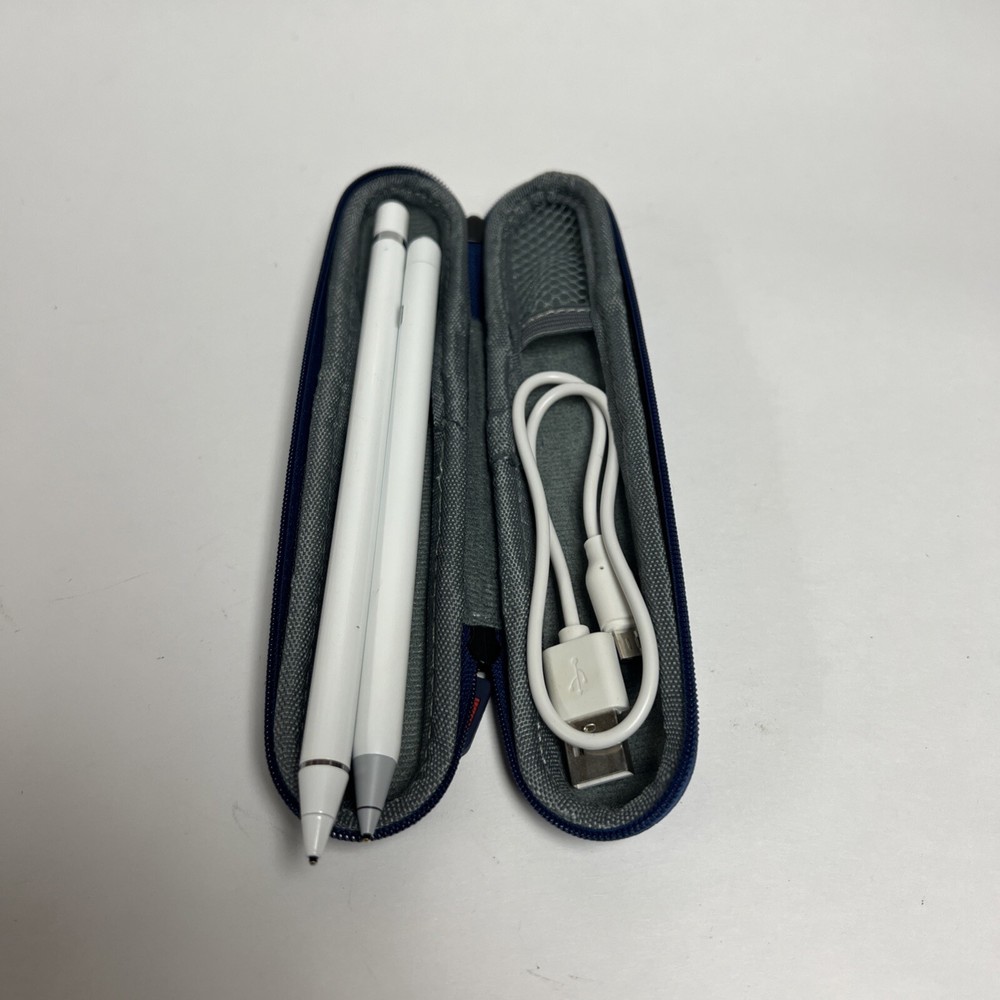 Active Stylus Pen Compatible for iOS&Android Touch Screens, Pencil with Dual ...