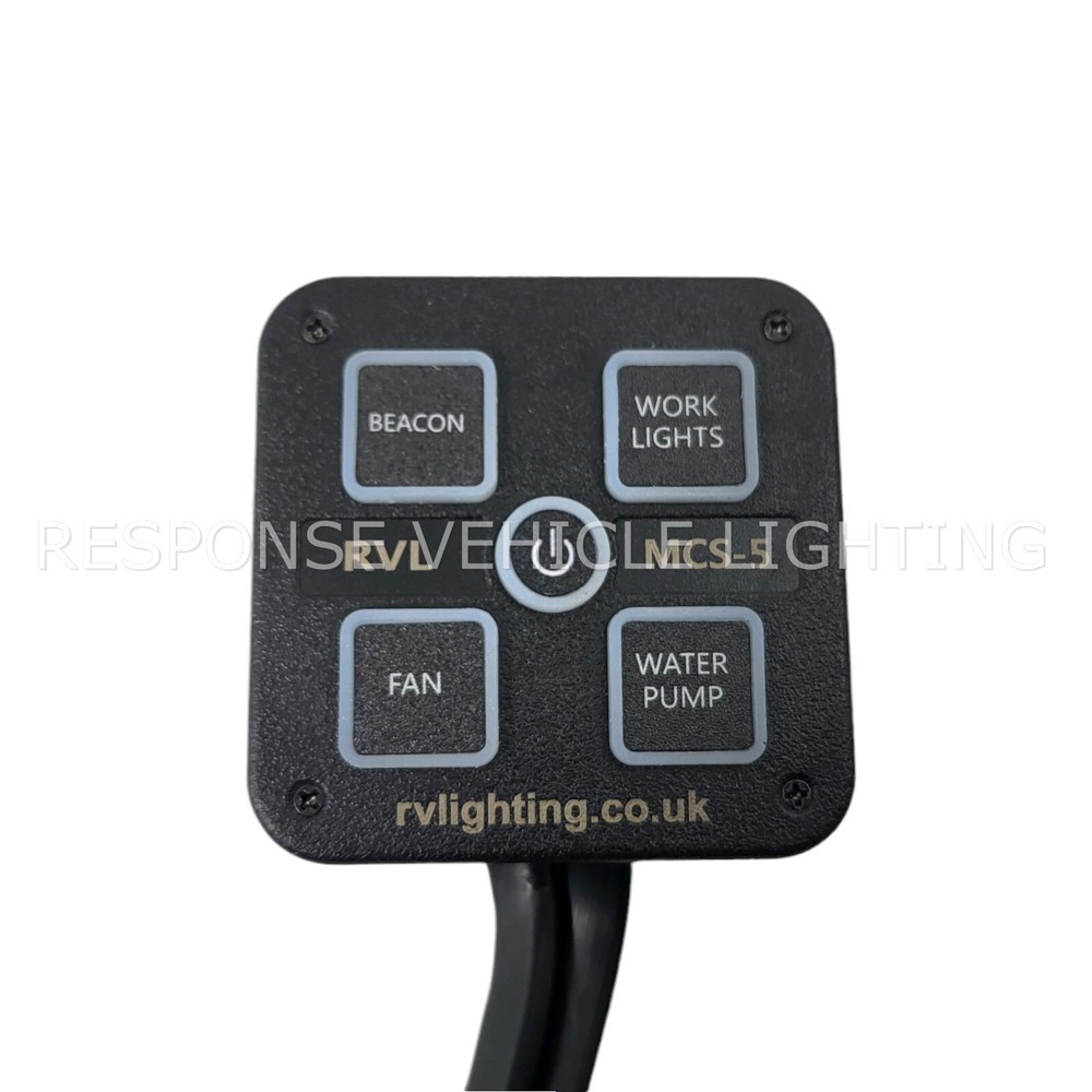 Control Switch Panel 12v 24v Amber LED lightbars Work Strobe Car Bracket Mount