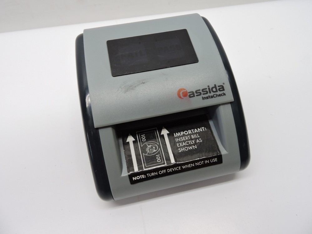 Cassida InstaCheck - Automatic Counterfeit Detector -USED- No Power Chord