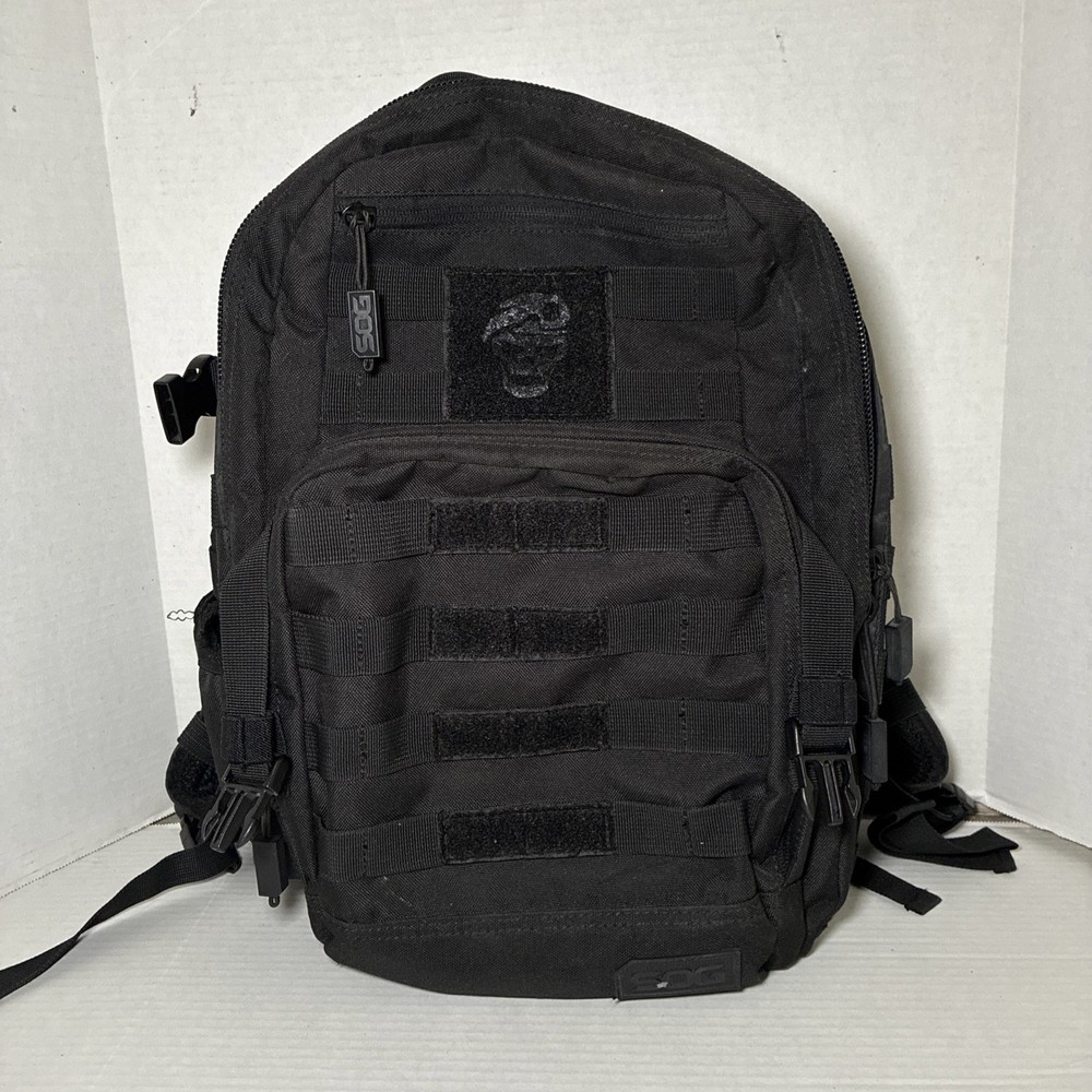 Specialty Knives & Tools SAMURAI Tactical Day Pack Military  Backpack- Black