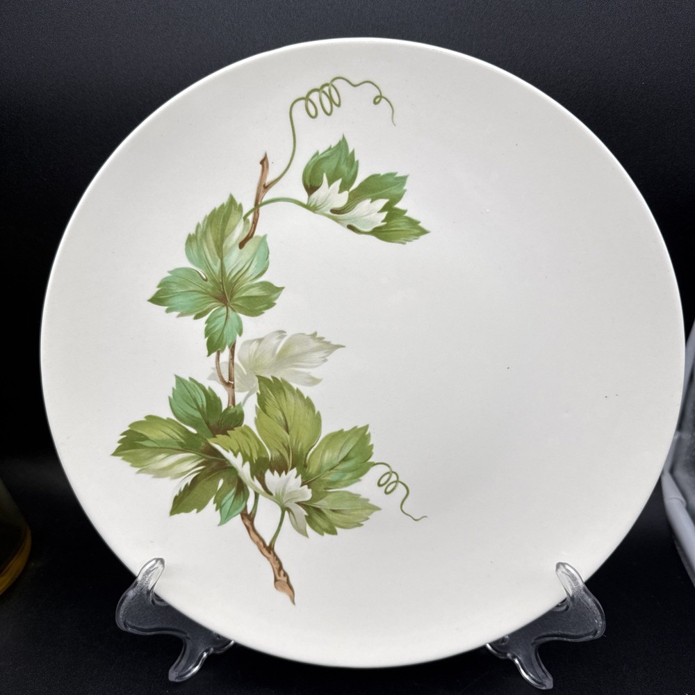Vintage 1951 Edwin Knowles Grapevine 10 1/4” Dinner Plate
