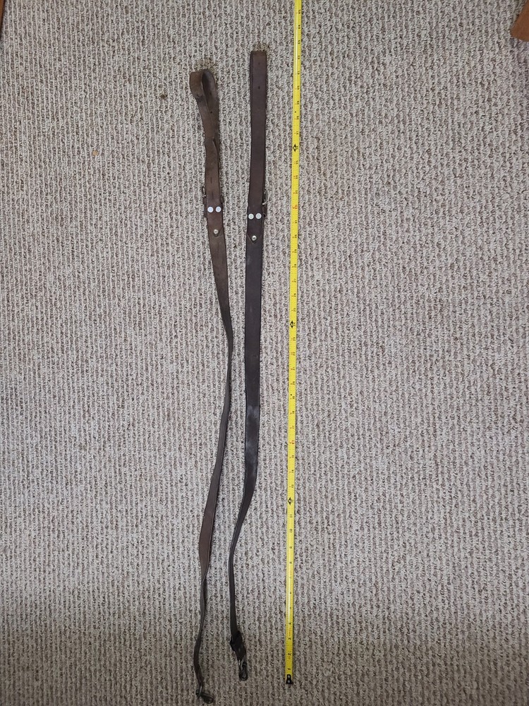 2 Hungarian Leather Rifle Slings Gun Sling