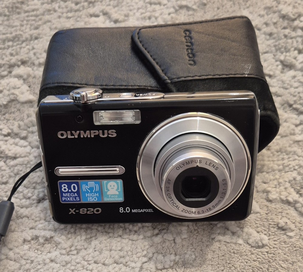 Olympus Digital Camera X-820 8.0MP Black Tested