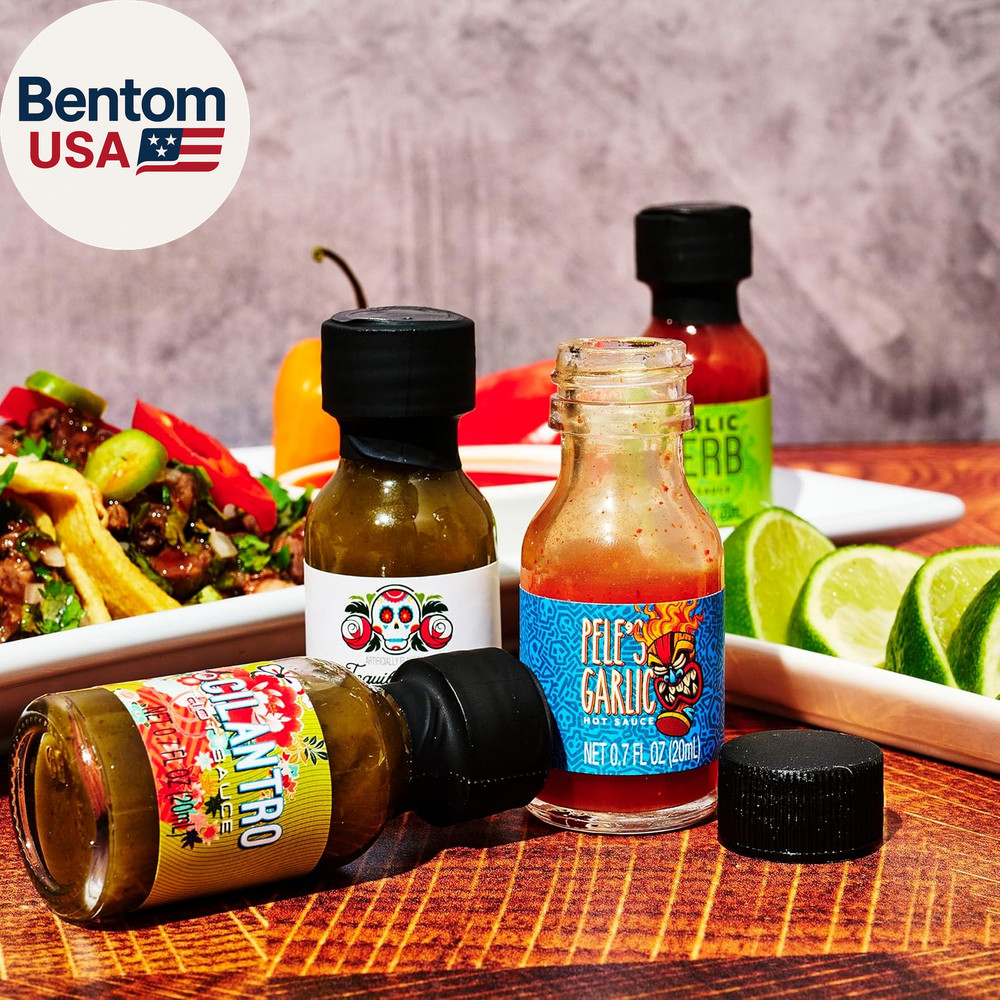 Gourmet, Master Hot Sauce Collection Sampler Set, Flavors Include Garlic Herb, a