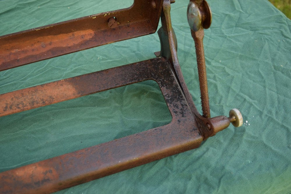 Antique Packard Luggage Rack