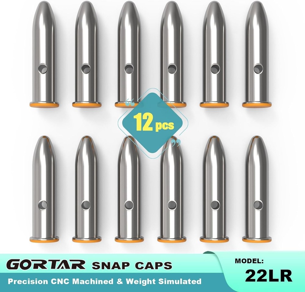 High-Visibility Snap Caps Training Dummy Rounds for Invaluable Skill Development