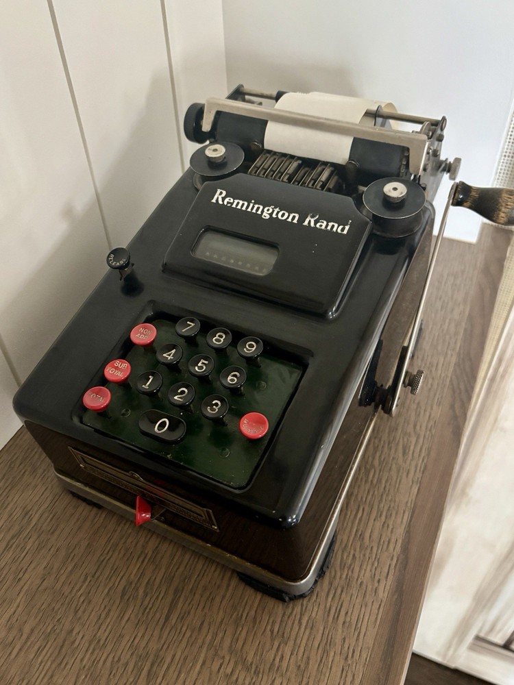 Vintage 1930's Remington Rand Adding Machine