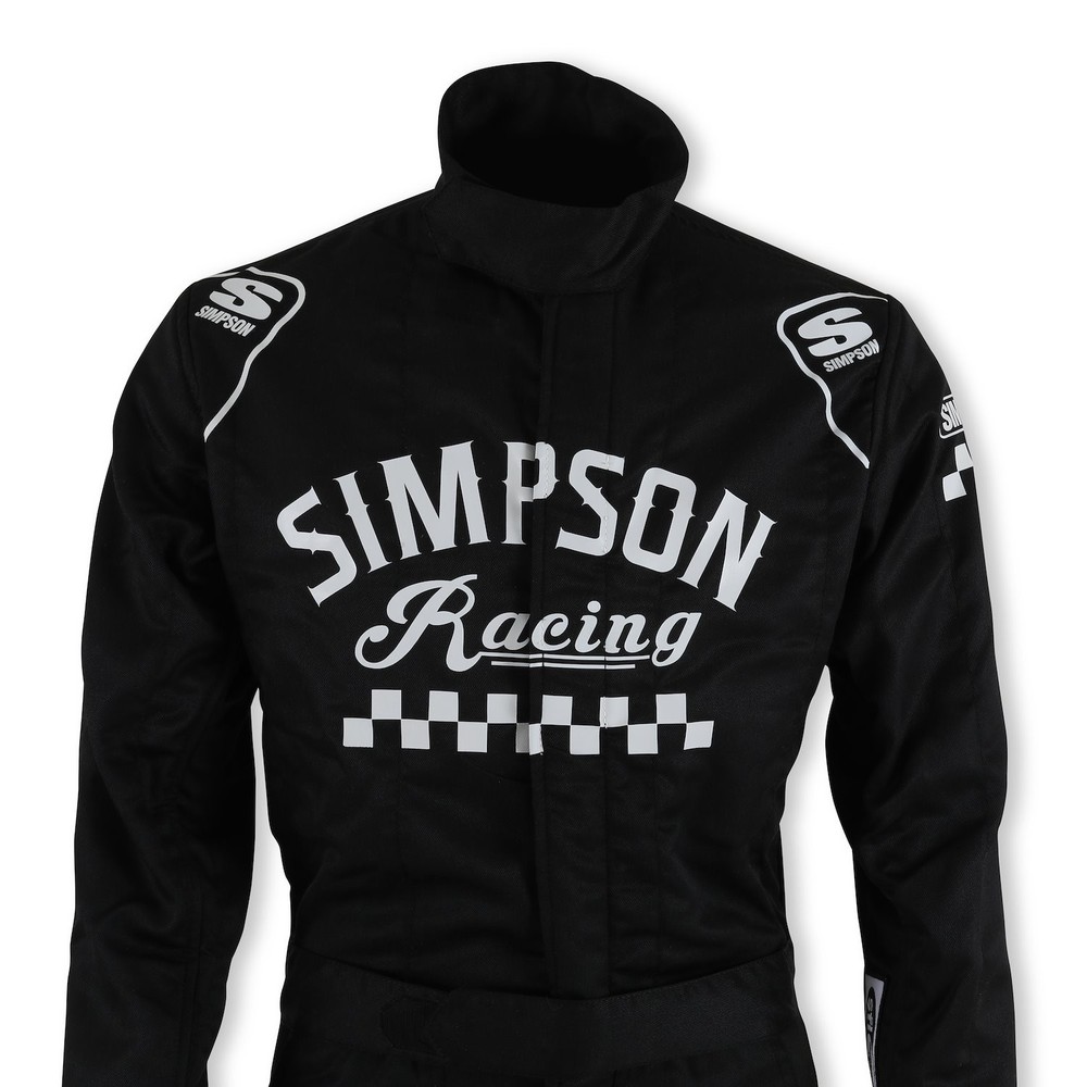 Simpson CK02221 CheckersClassic 2 Layer Racing Suit Medium