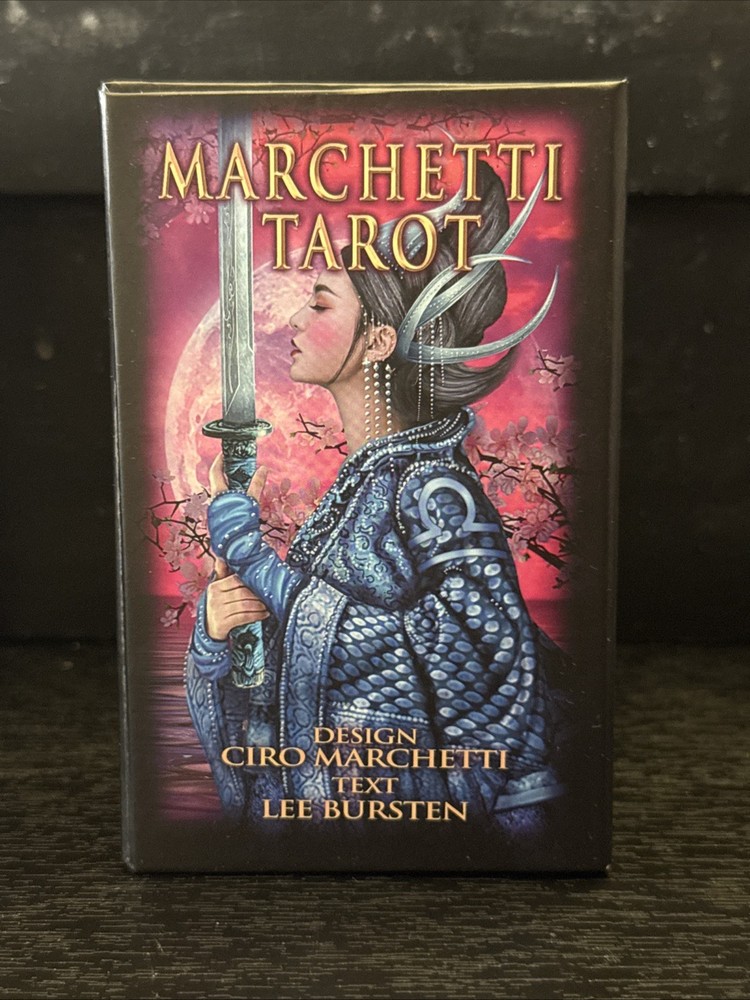 Original Marchetti Tarot 78-Card Deck Self-Published Version Lee Burston Rare