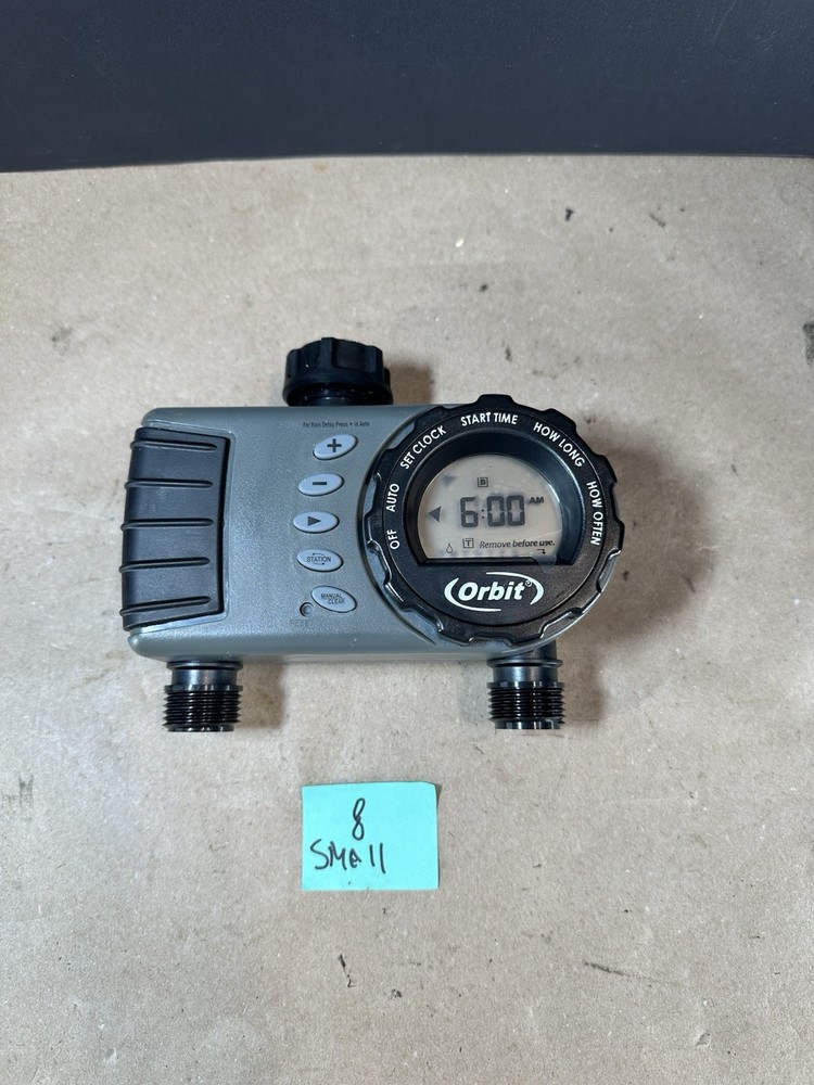 Orbit Conserve Digital Water Timer 2 Outlet - Programmable Model 24713