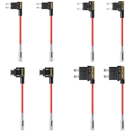 Dash Cam Acc Multi-Size Hardwire Kit with Voltage Indicator for Dash Camera