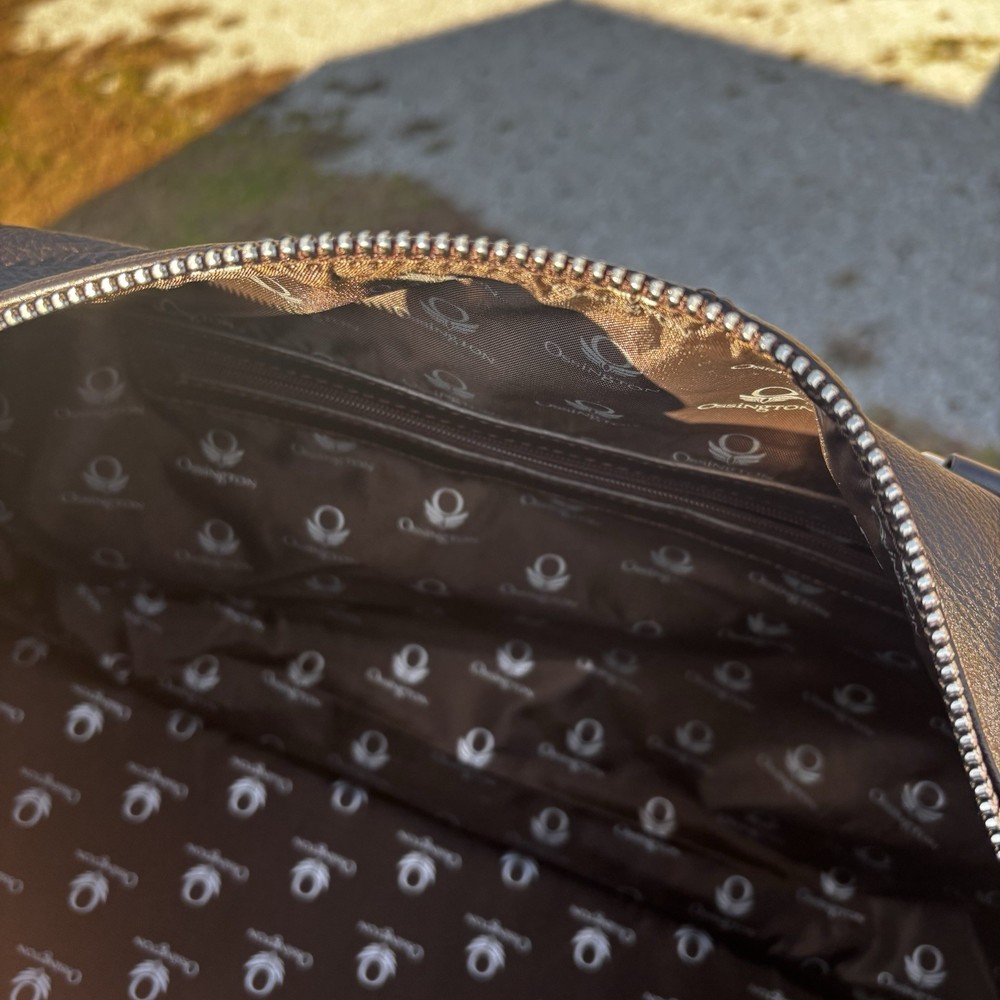 Ossington Genuine Leather Weekender, Dark Brown