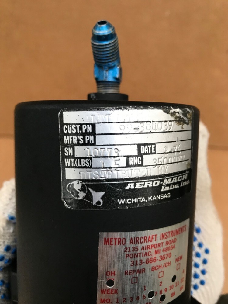 ALITMETER AERO-MACH 99-384039