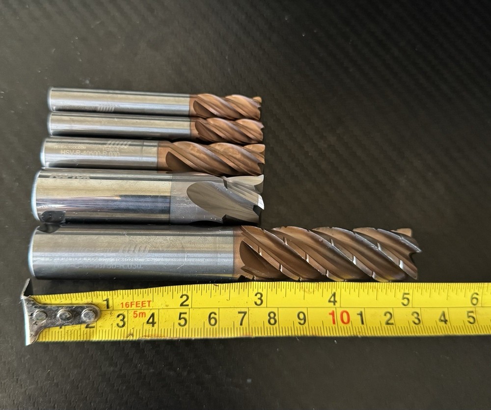 2 lbs 100% Carbide End Mills