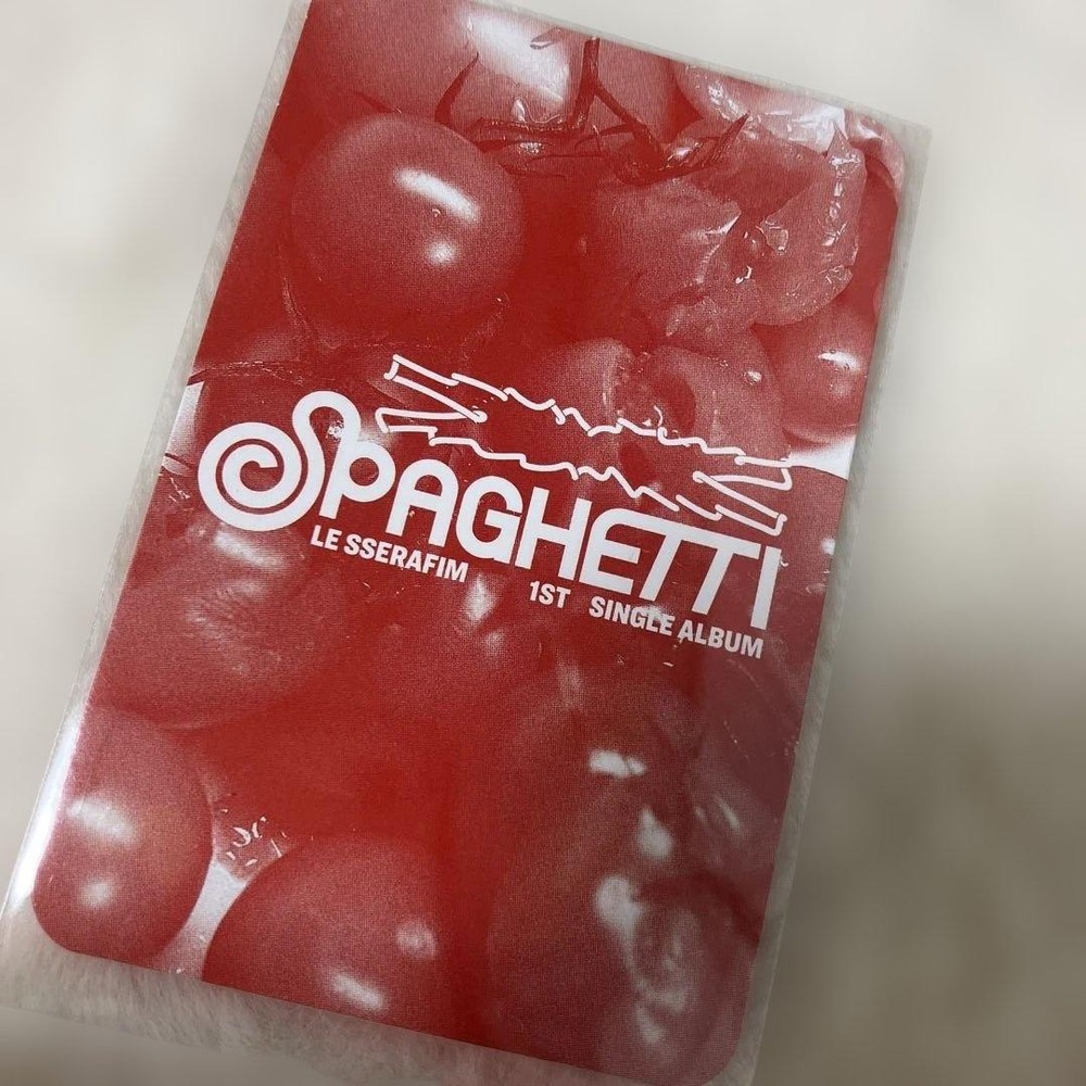 LE SSERAFIM SPAGHETTI USA D2C Exclusive Eunchae