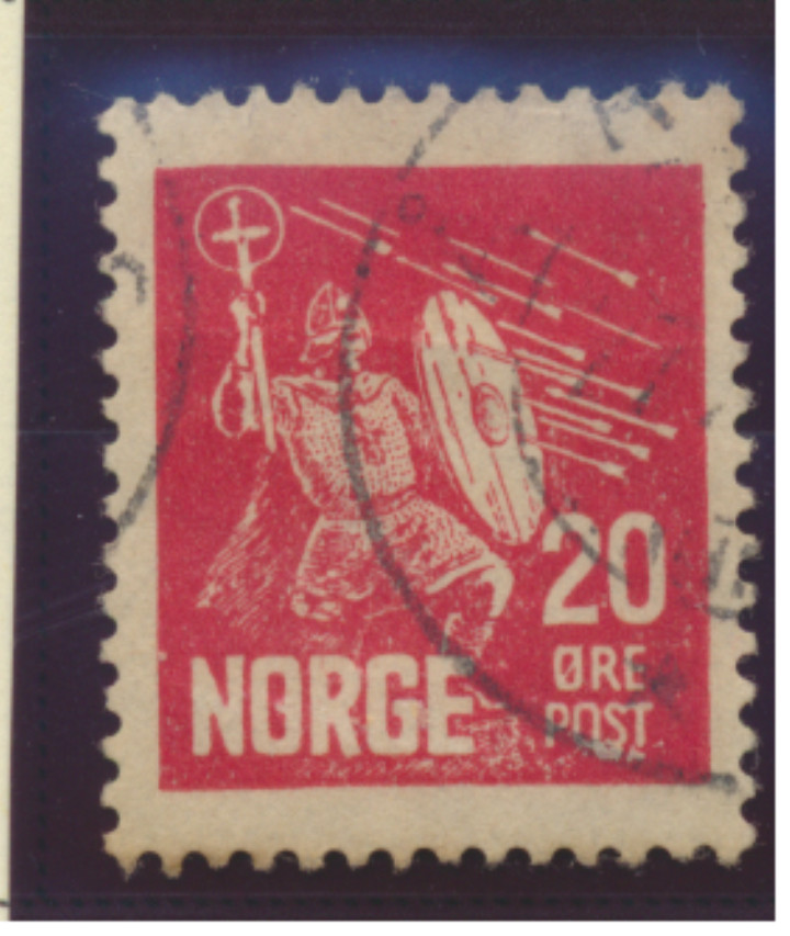 Norway Stamp Scott #152, Used
