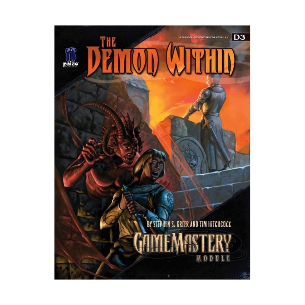 GameMastery Module The Demon Within D&D 3.5 RPG