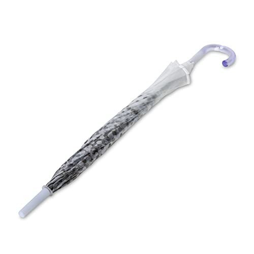 Bubble Umbrella – See Through, Rain & Windproof Umbrella - Perfect Silver Dots