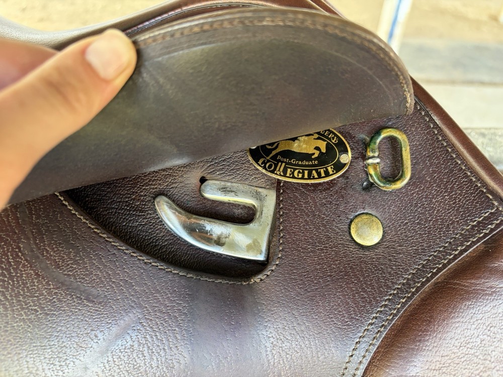 Collegiate Post-Graduate all-purpose saddle, 17”