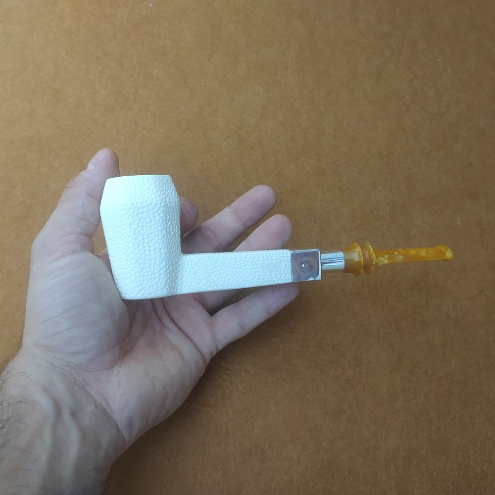 Private Design Meerschaum Pipe Spigot Stem