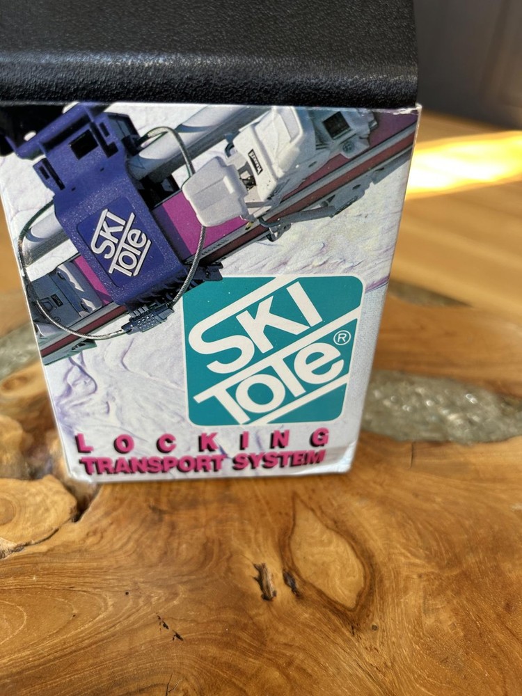 Ski Tote Locking Transport System with Combination Lock