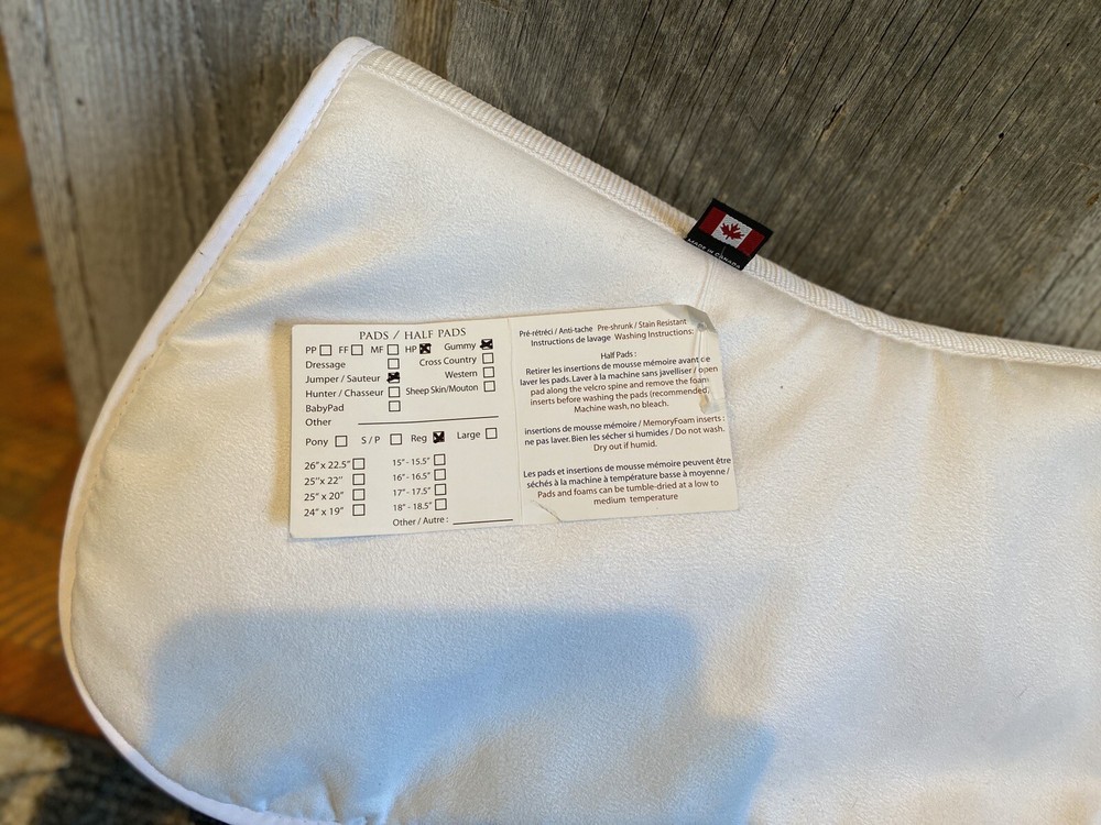 Ogilvy Gummy Half Pad