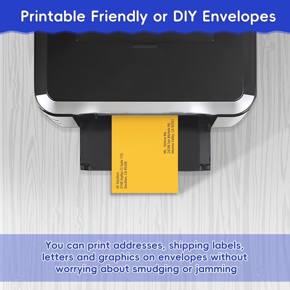 6x9 Envelopes Self Seal for Mailing, Organize, Storage, Home Documents