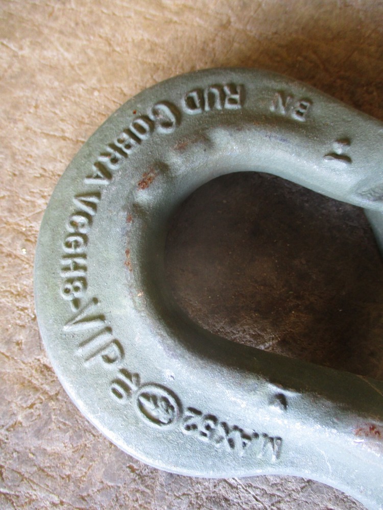 NOS Double Snap Hooks 2500kg Cap? w/ 3" Chain