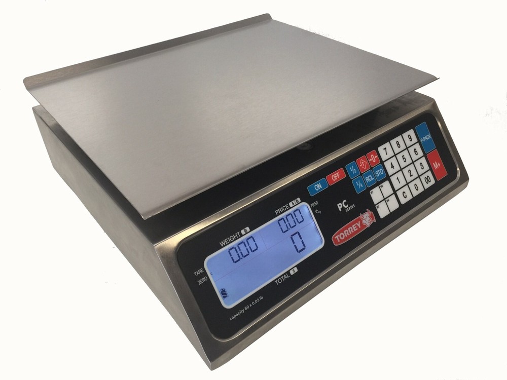 Tor-rey PC-80L-HS, 80 x .02 lb Price Computing Scales