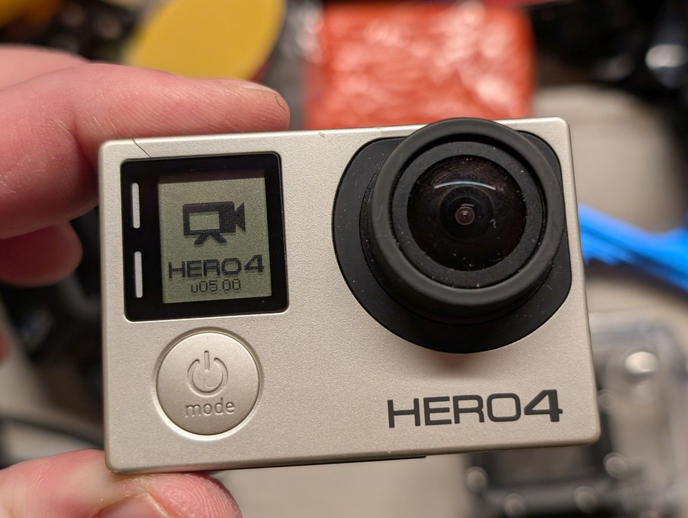 GoPro HERO4 Silver Action Camera Bundle w Housing Mounts Batteries Case Bundle
