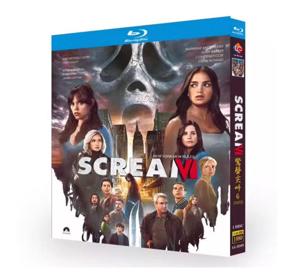Scream 6 2-Discs New Sealed Box Set