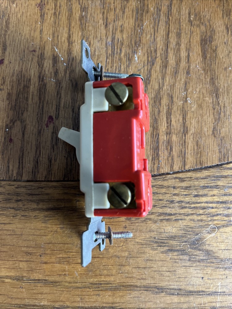 [3 Pack]CHALLENGER 3421-G1 Single Pole Quiet Toggle Switch 20A Spec Grade -