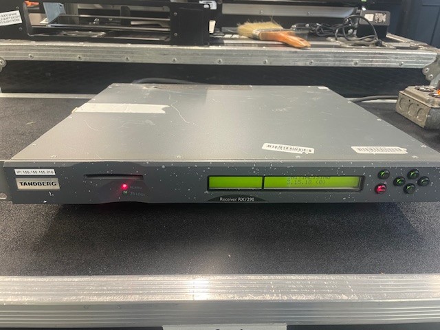 TANDBERG RX1290 Multi Format SD/HD Integrated Receiver Decoder Series 8