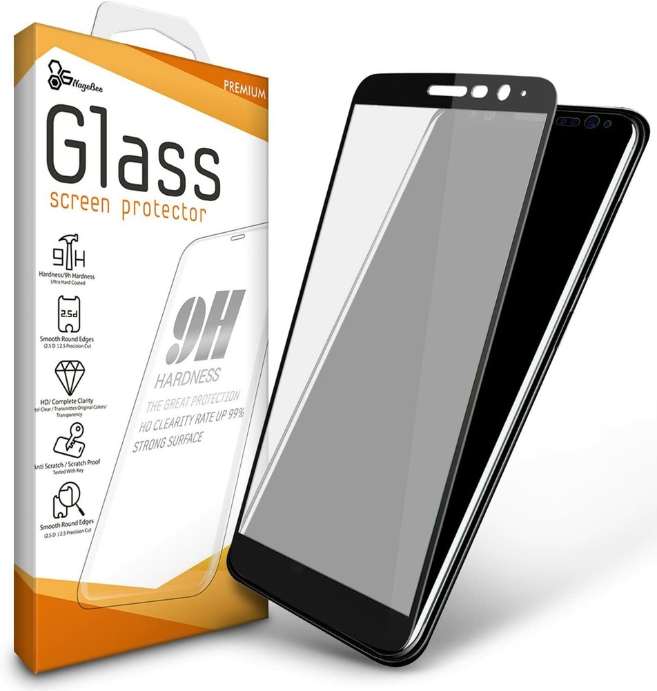 For BLU View Speed (B1550VL) 5G  Full Coverage Tempered Glass Screen Protector
