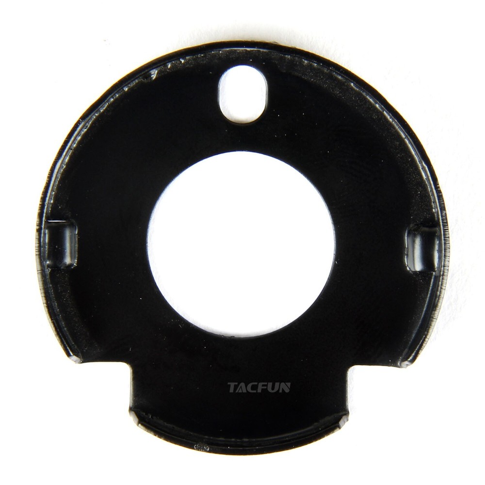 Steel .750" Diameter Round Notched End Cap