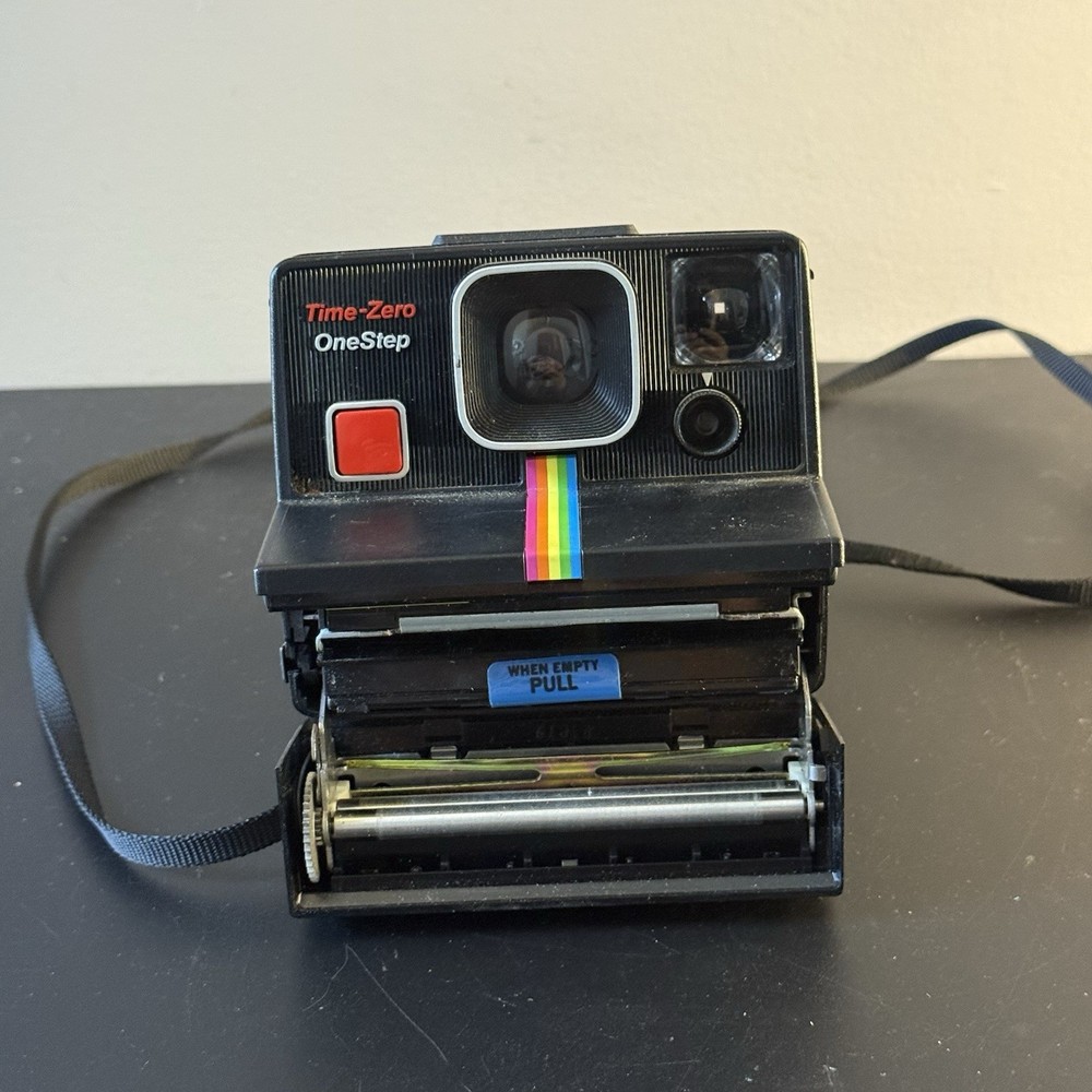Vintage Polaroid Time Zero One Step Instant Land Camera