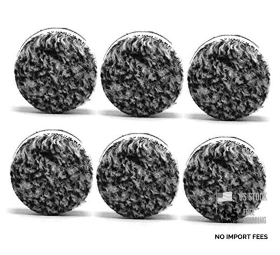1.5" URO-Fiber Microfiber Pad 6 Pack