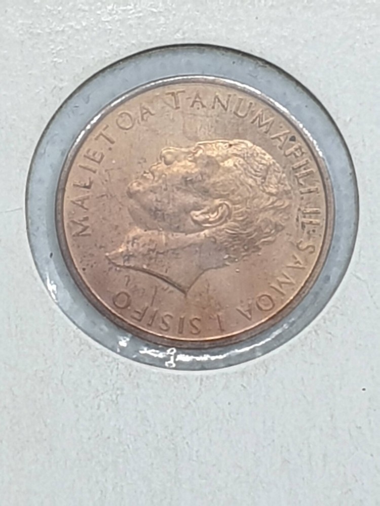 1967 Samoa 2 Sene Proof Coin - KM# 2 - UNC - # 23814