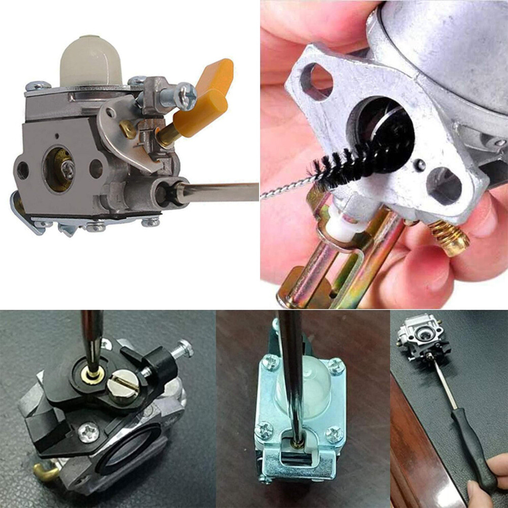 12 PCS Carburetor Tool Kit Adjustment for Common 2 Cycle Carburator Small Engine