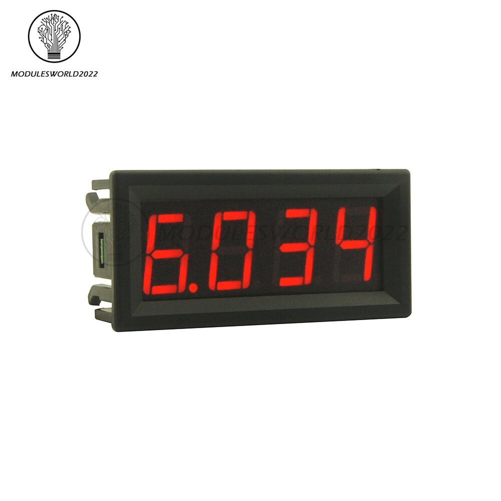 0-100V 0.56" 4 Bits LED Mini Digital Voltmeter Voltage Meter Volt Panel Tester