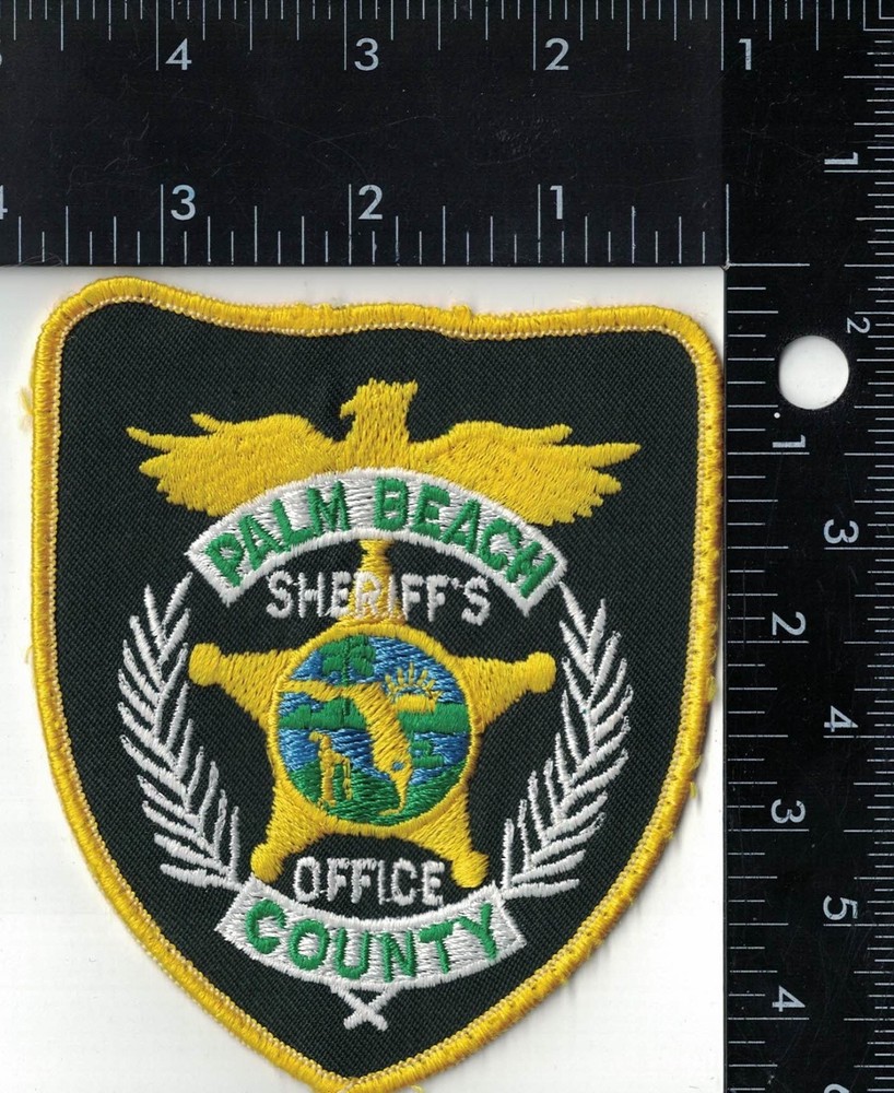 Palm Beach County Sheriffs Office Florida FL Vintage