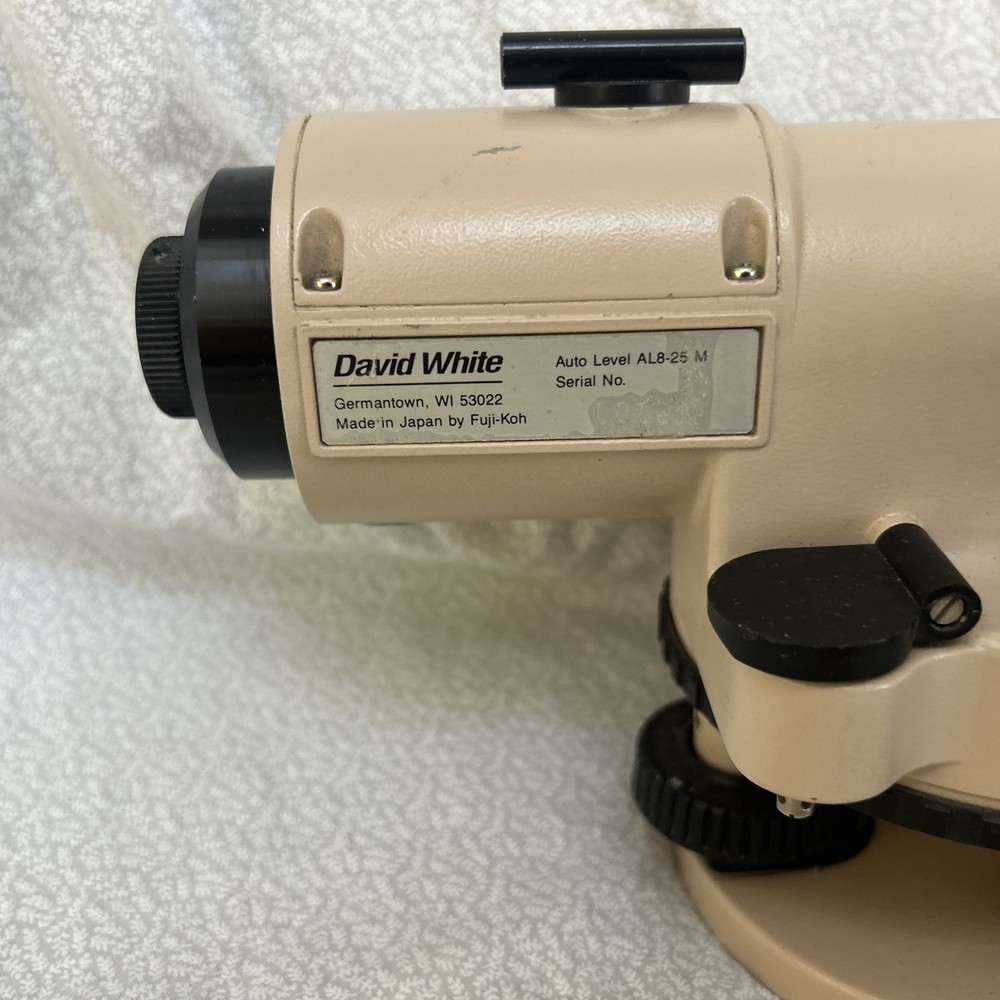 DAVID WHITE INSTRUMENTS Transit AL8-25 w/Case & Cover