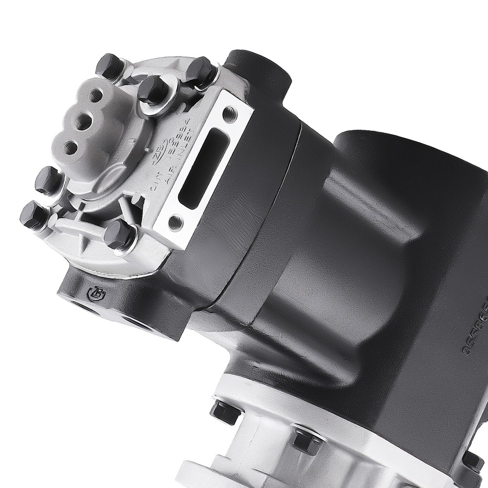 Black Air Brake Compressor for Cummins Engine N14/ N14 CELECT/ N14 CELECT PLUS