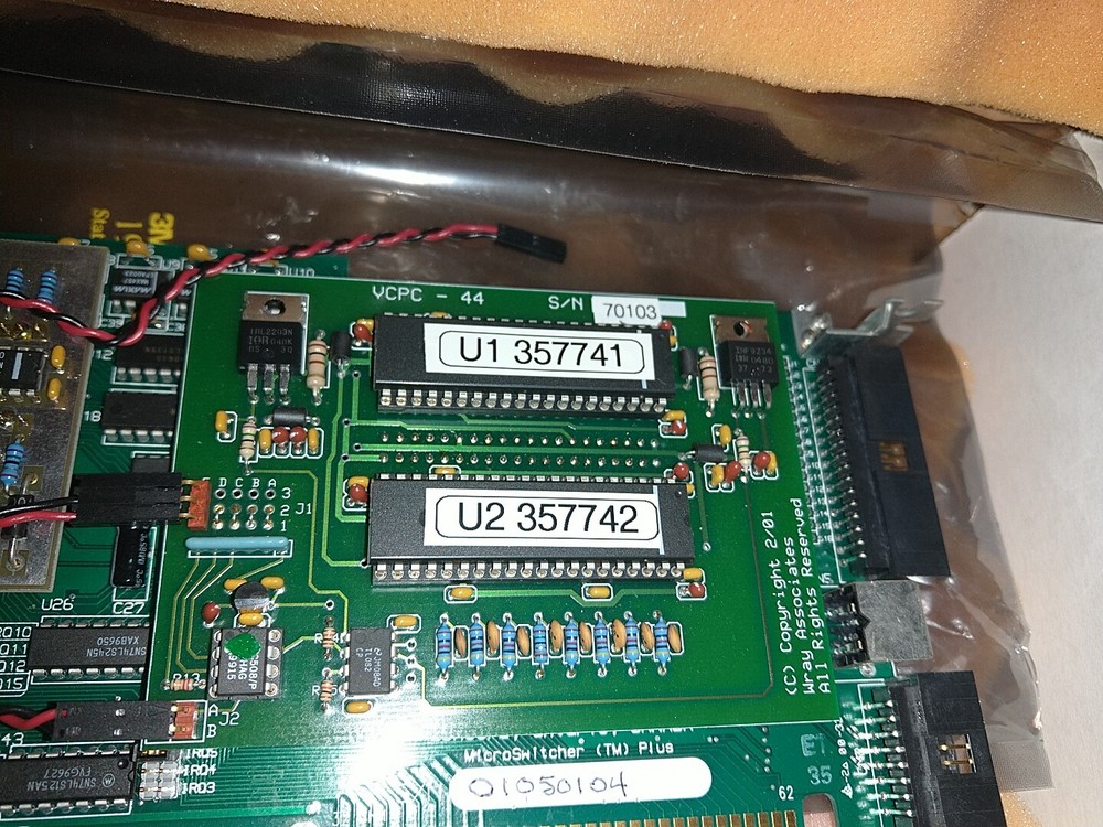 Wray Associates Anderson Microswitcher Plus Vcpc-44 Output Buffer 497-3 Module