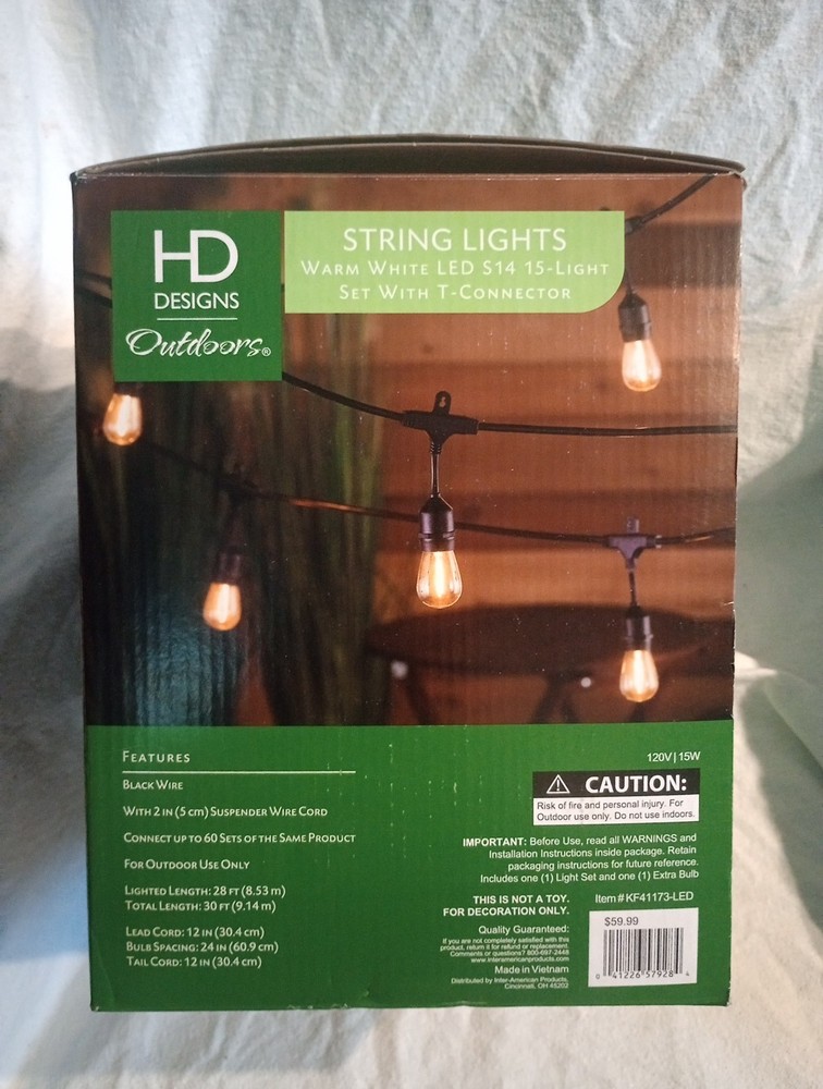 Hd Designs Outdoors String Lights