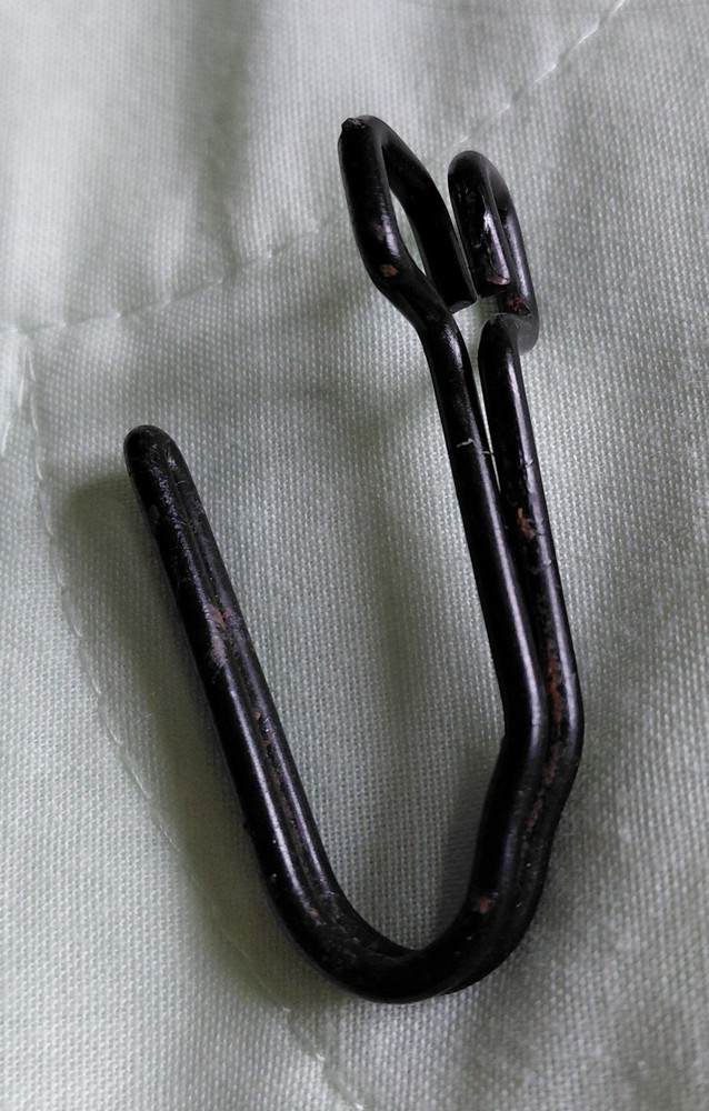 Original Ww2 German Tunic Belt Support Hook Black