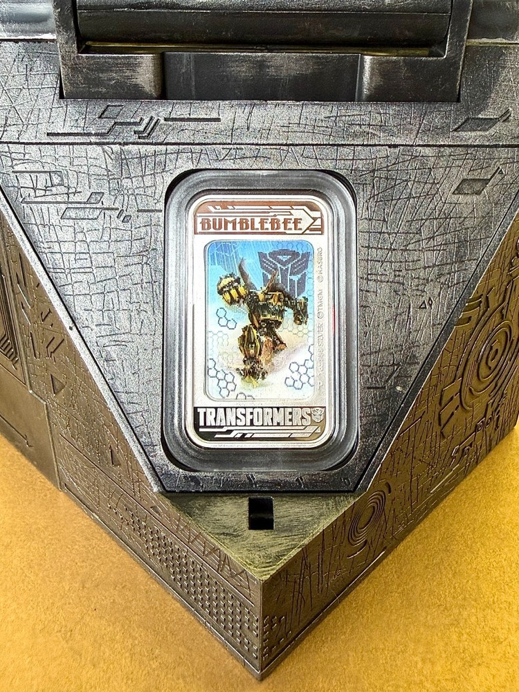2014 Perth Mint Transformers BUBBLEBEE 1oz SILVER PROOF LENTICULAR COIN Box/COA