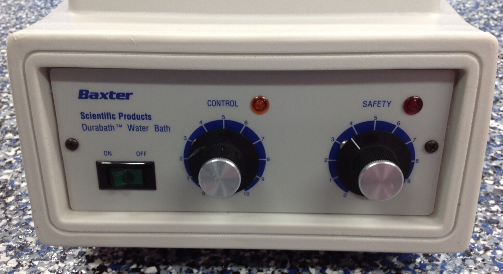 Baxter Durabath Water Bath, Model W2975-6, Tested Working