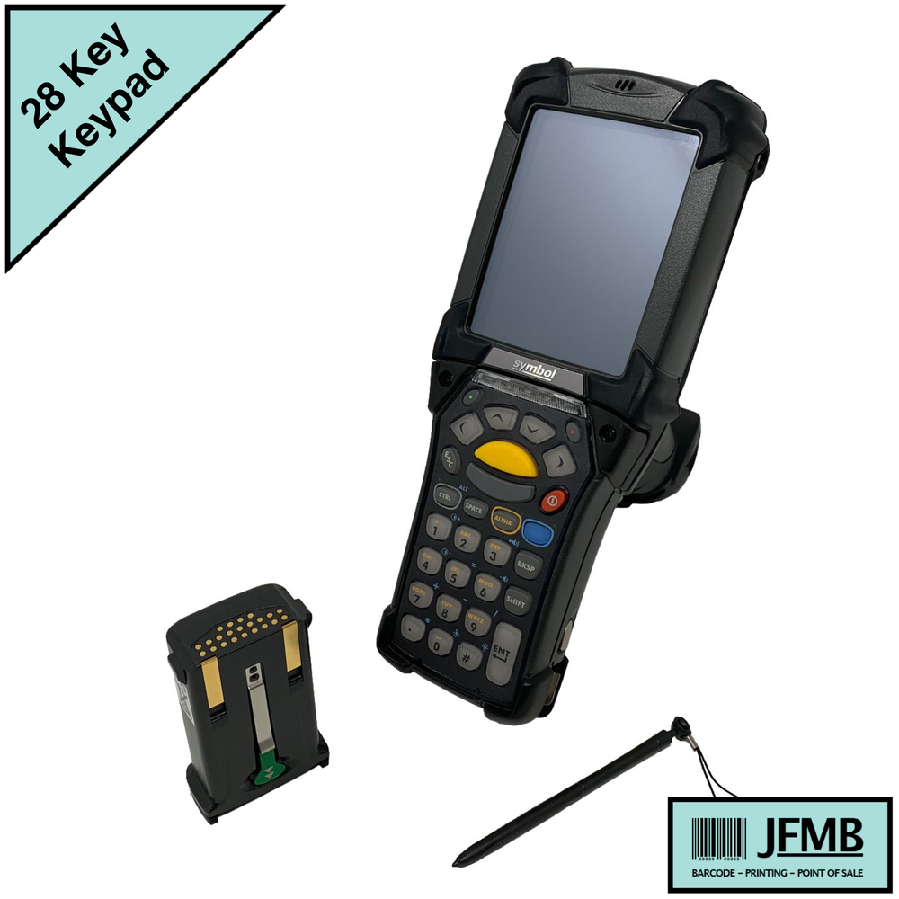 Zebra MC92N0-GM0SYAAA6WR Zebra Barcode Scanner 1D/2D 28 Key Android Symbol